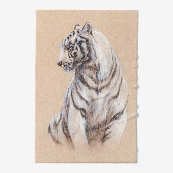 Полотенце «Белый тигр»