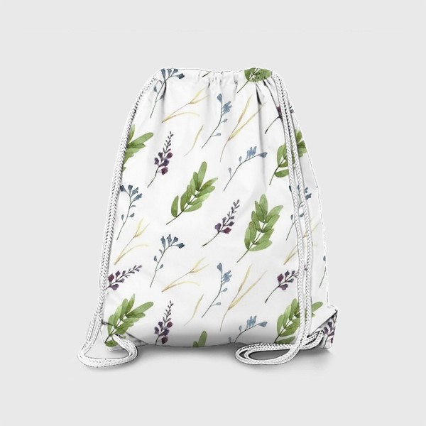 Рюкзак «Акварельные полевые цветы»