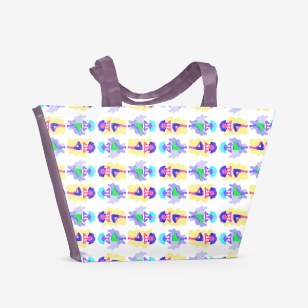 Пляжная сумка «Йога девчонки»