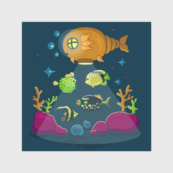 Скатерть «Подводный мир»