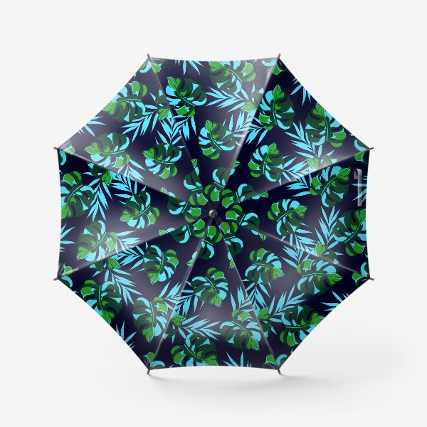 Зонт «Тропические листья»