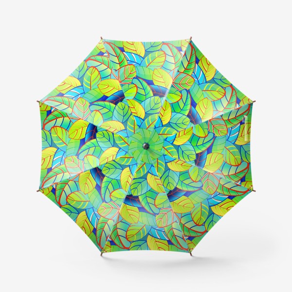 Зонт «Тропические листья »