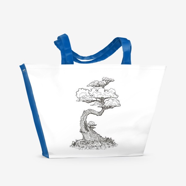 Пляжная сумка «волшебный лес»
