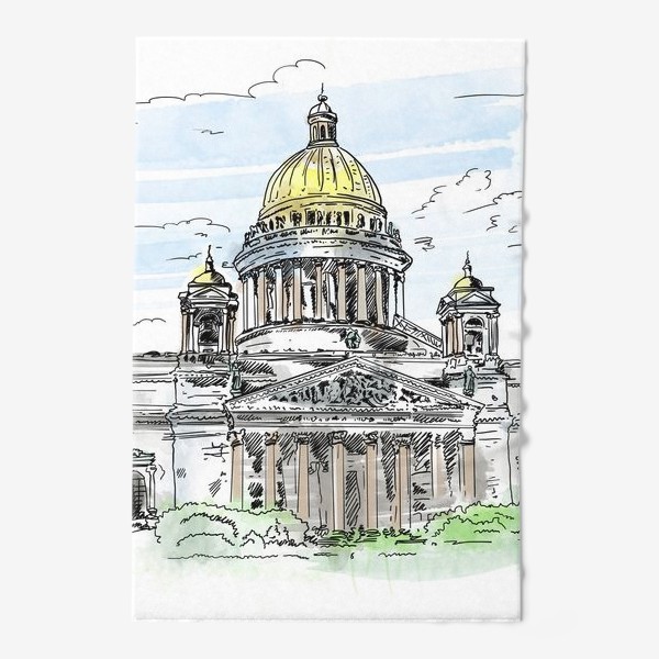 Полотенце «Санкт-Петербург - Исаакиевский собор»