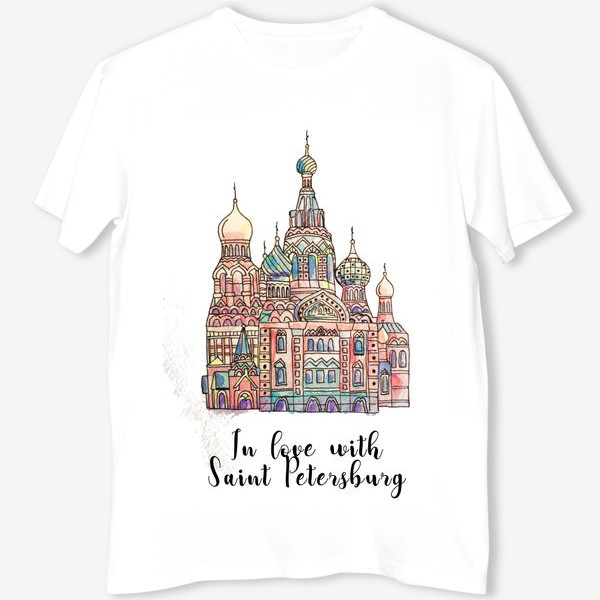 Футболка «Санкт Петербург In love with Saint Petersburg »