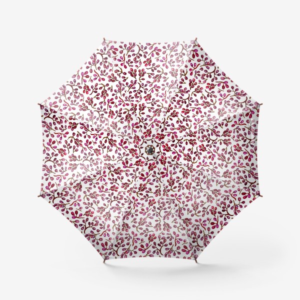 Зонт «Паттерн осенний виноград»