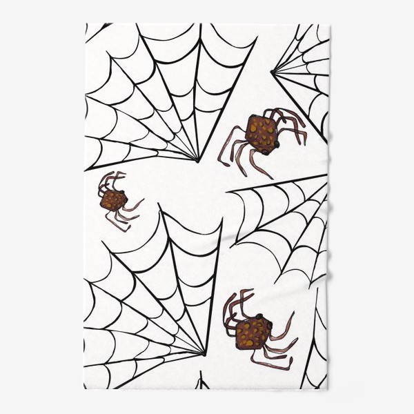 Полотенце «Паутина и паучки»