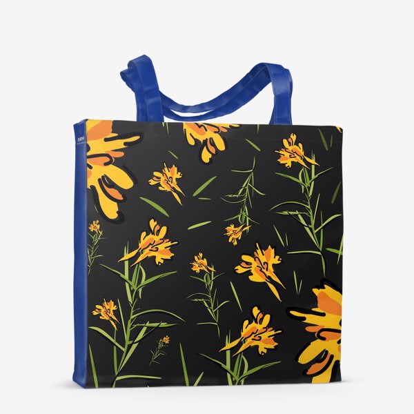 Сумка-шоппер «Желтые цветы»