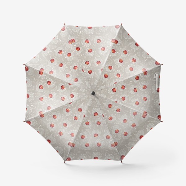 Зонт «физалис в инее»