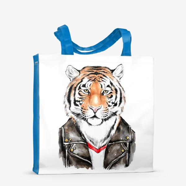 Сумка-шоппер «Брутальный тигр»
