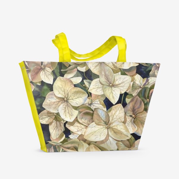 Пляжная сумка «Autumn hydrangea»
