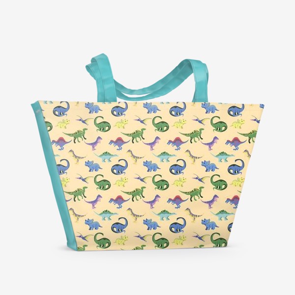 Пляжная сумка «Динозавры»