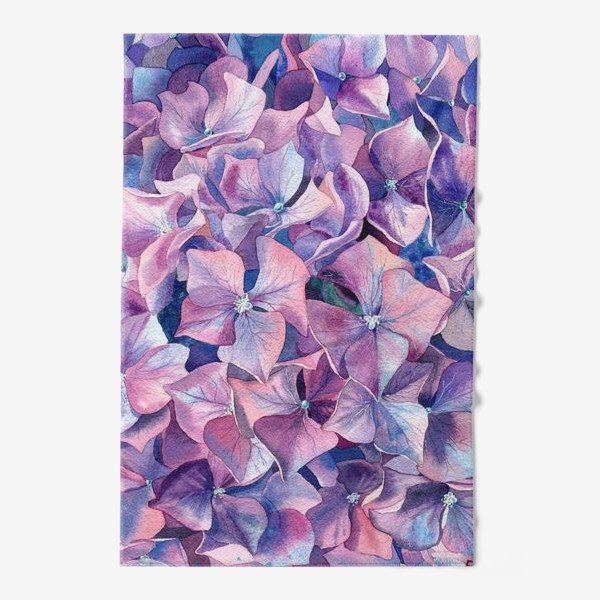 Полотенце «Фиолетовая гортензия»
