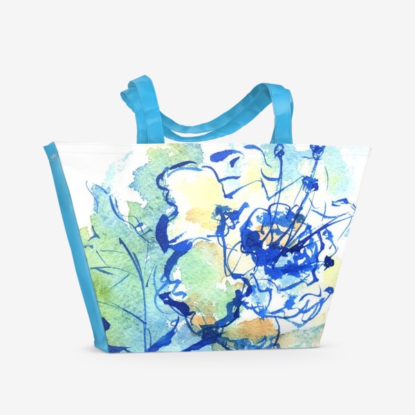 Пляжная сумка «Цветок сказочный»