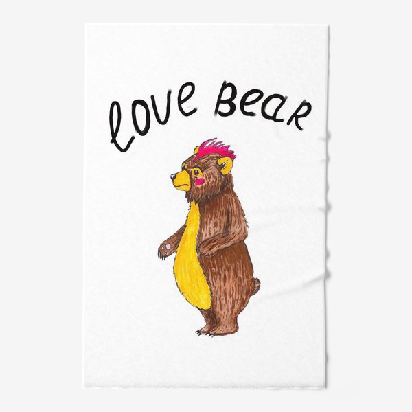 Полотенце «Love Bear»