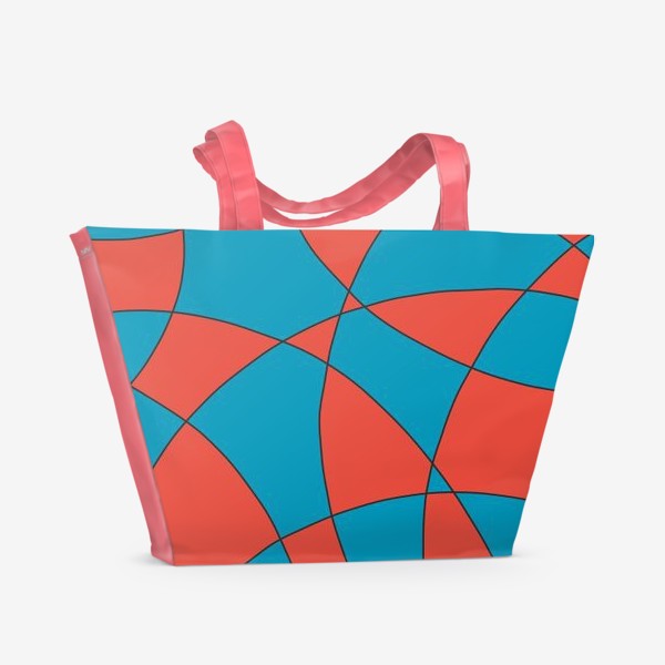 Пляжная сумка «геометрия»
