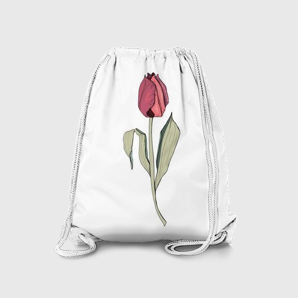 Рюкзак «розовый тюльпан»