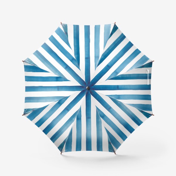Зонт «Синие полоски»