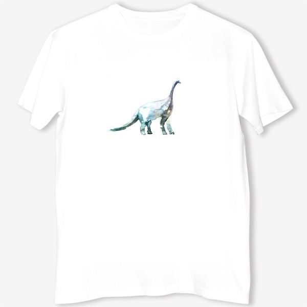 Футболка «Динозавр. Акварельная серия животных.»