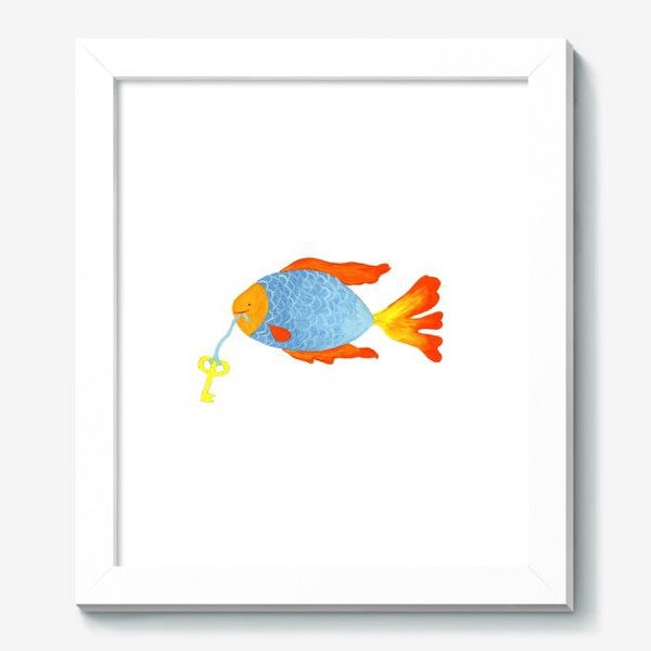 Картина «Рыбка с золотым ключиком»