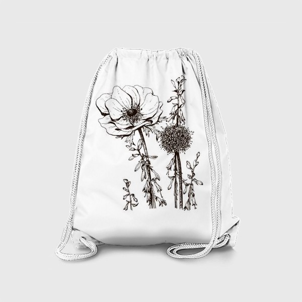Рюкзак «Цветы, летнее настроение»
