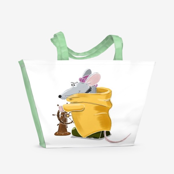 Пляжная сумка «Морской мышь»