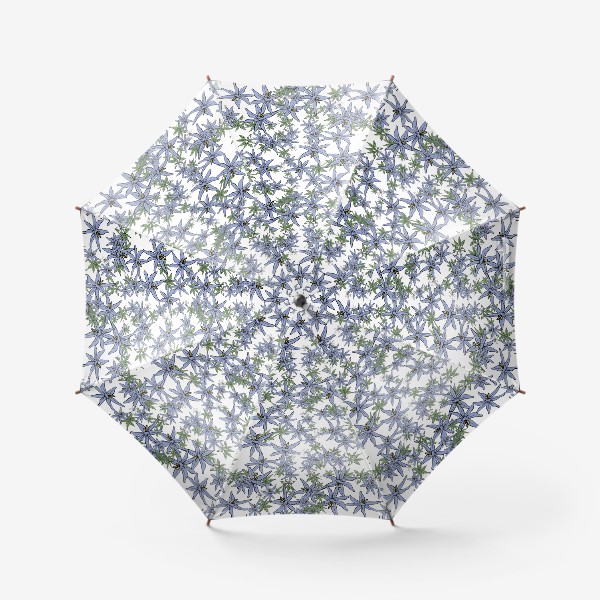 Зонт «красивые фиолетовые цветы»