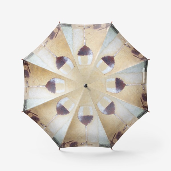 Зонт «Натюрморт с бокалом»