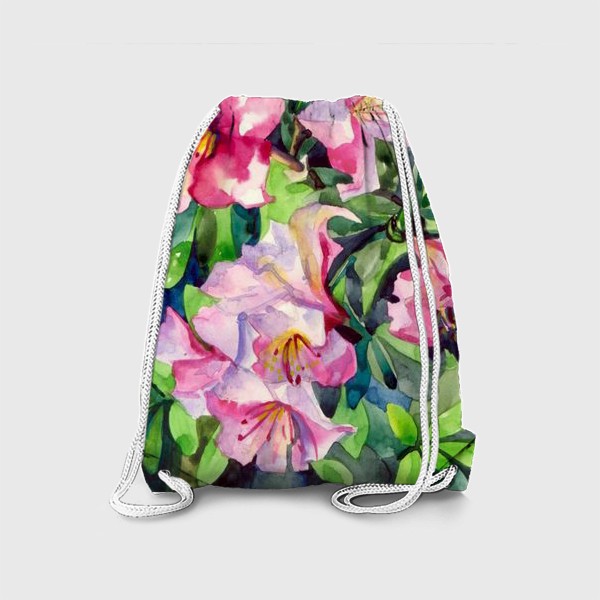 Рюкзак «розовая летняя азалия»
