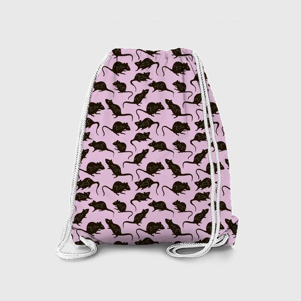 Рюкзак «Розовые мыши»
