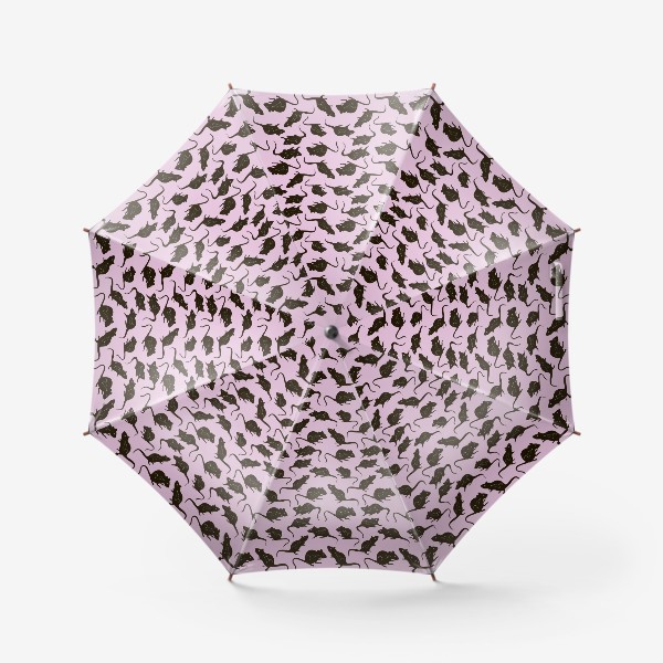 Зонт «Розовые мыши»