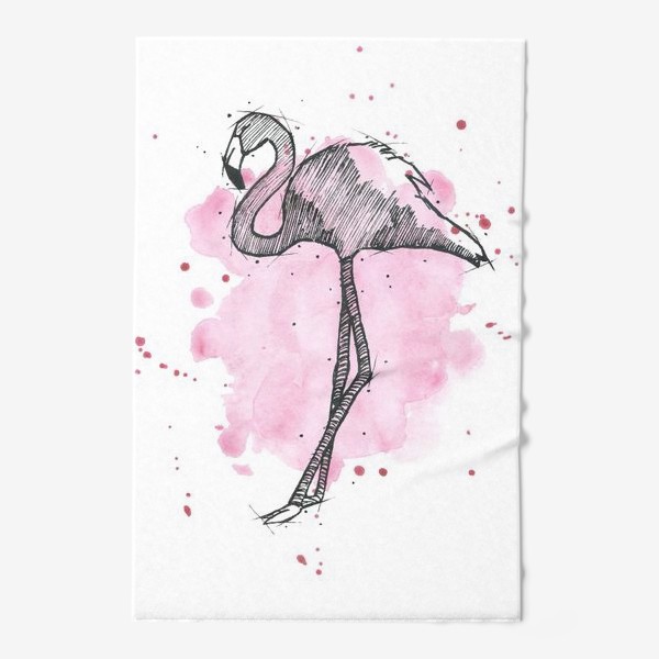 Полотенце «Rose flamingo»