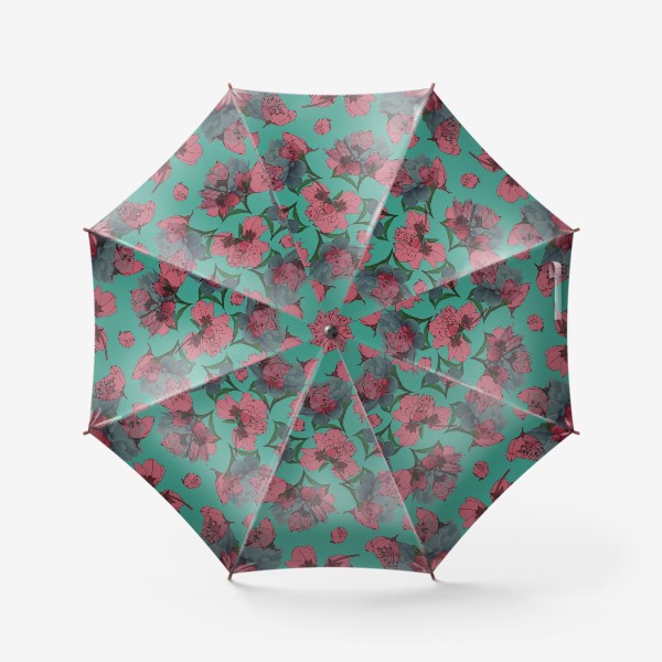 Зонт «Фантастические цветы»