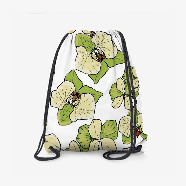 Рюкзак «зеленая орхидея»