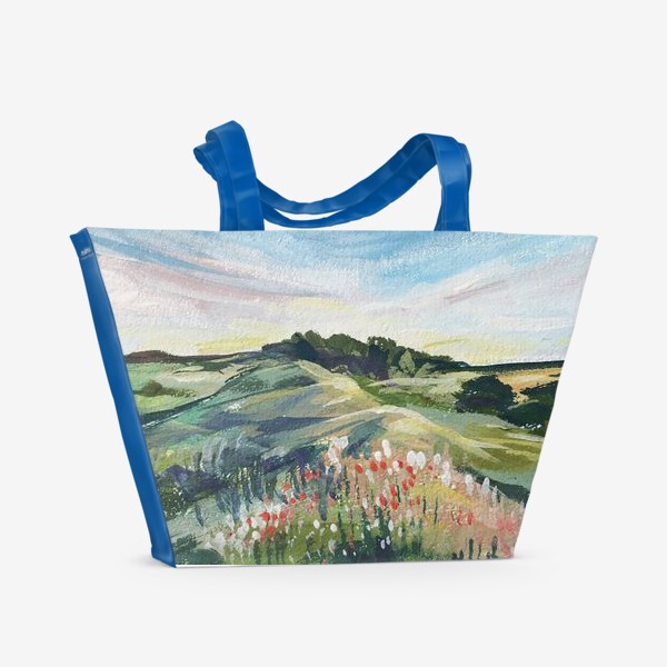 Пляжная сумка «пейзажное»