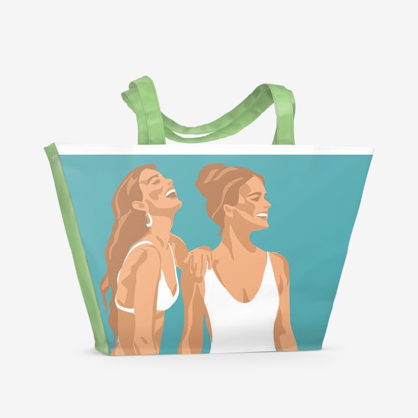 Пляжная сумка «Лето/Девушки в купальниках»