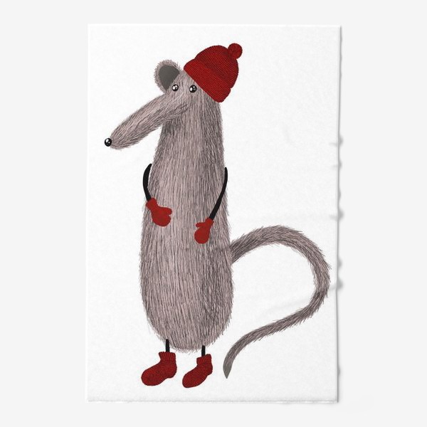 Полотенце «Зимний мышонок»