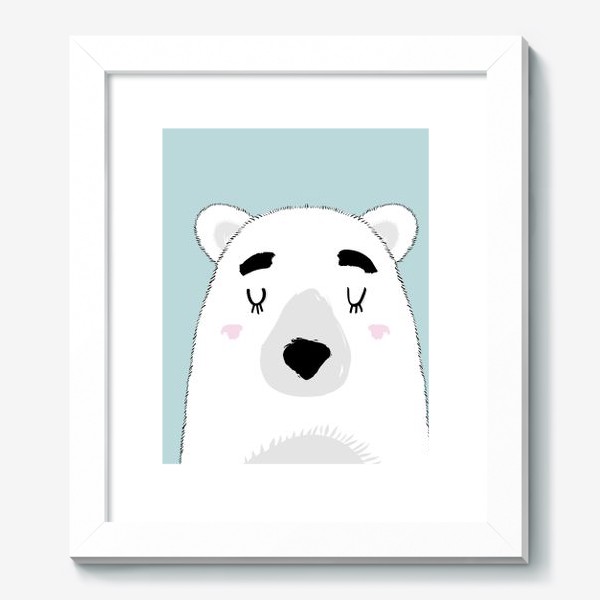 Картина «Белый полярный медведь»