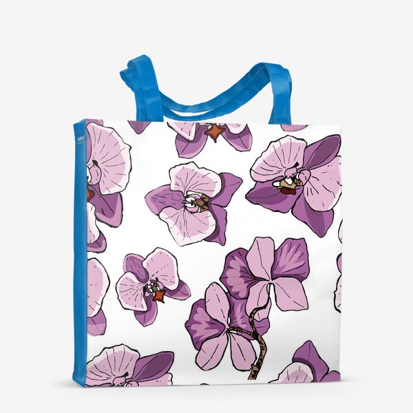 Сумка-шоппер «орхидеи»