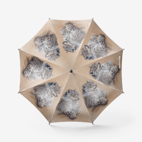 Зонт «Снежный барс»