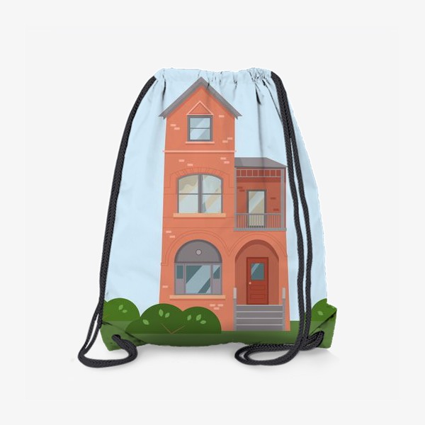 Рюкзак «Дом на лужайке»