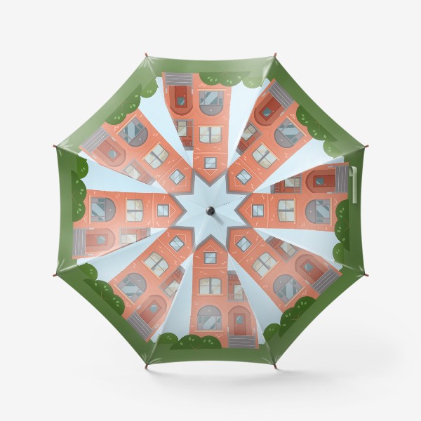 Зонт «Дом на лужайке»