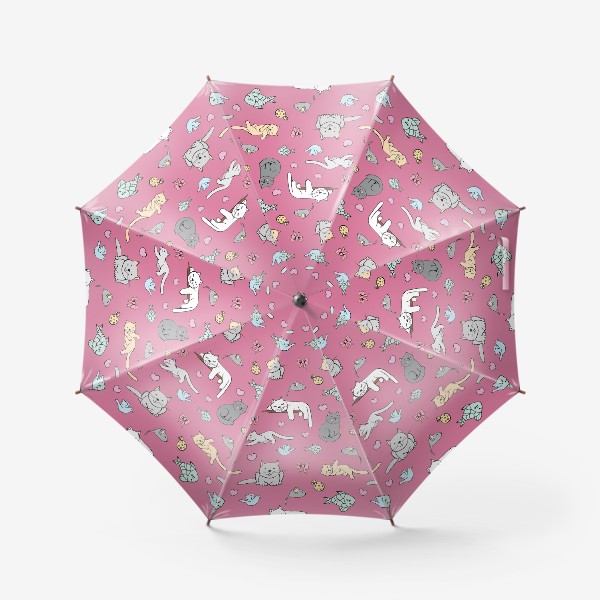 Зонт «котики»