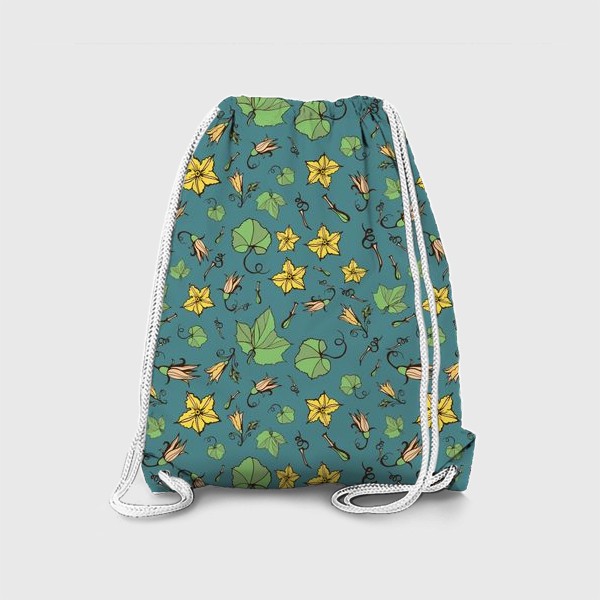 Рюкзак «растительный принт»
