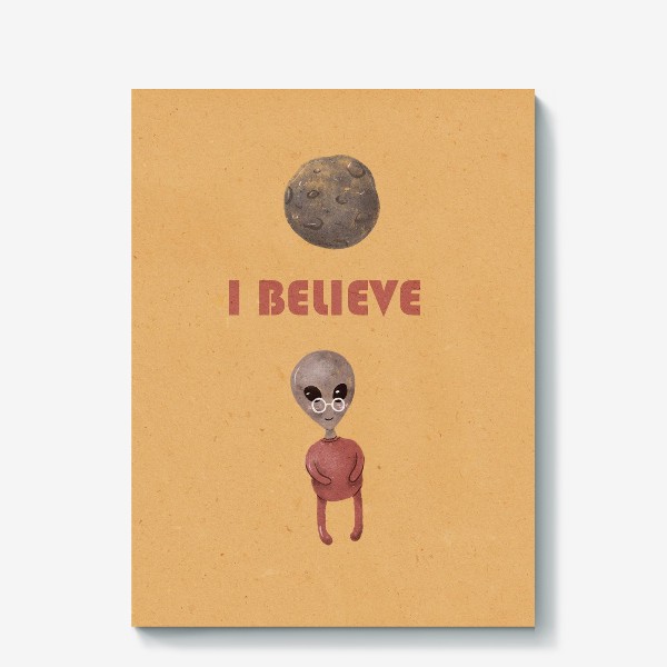 Холст «I believe»