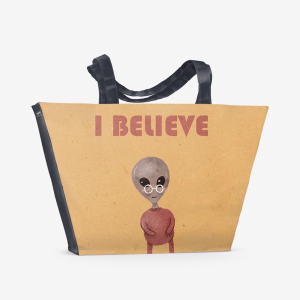 Пляжная сумка «I believe»