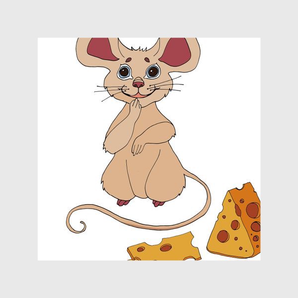 Шторы «мышь и сыр»