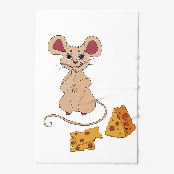 Полотенце «мышь и сыр»