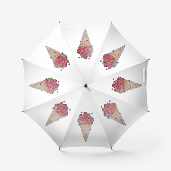 Зонт «Арбузное мороженое»