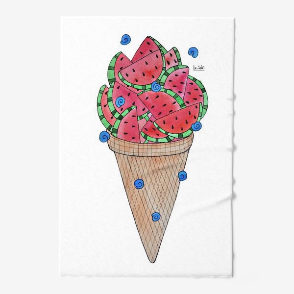 Полотенце «Арбузное мороженое»